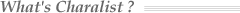 What's Charalist?